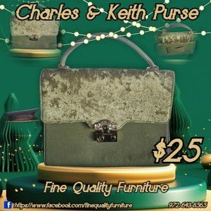 Charles & Keith Faux Leather Purse